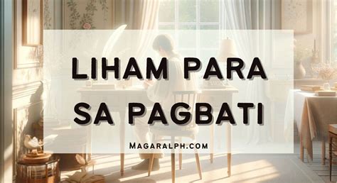 Liham para sa Pagbati (5 Halimbawa) — MagaralPH.